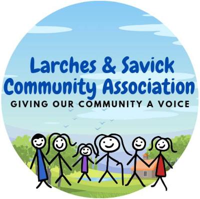 Logo for Larches and Savick Community Association Logo for Larches and Savick Community Association