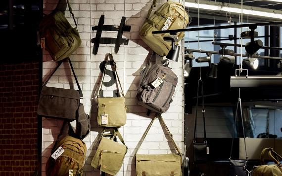 Selection of rucsacks and satchels