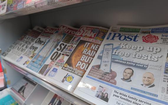 Selection of local newspapers