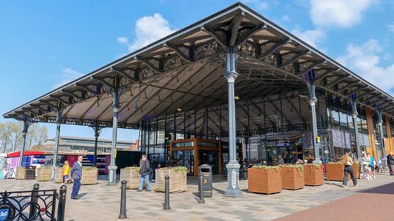 Preston Market Hall building