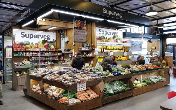 Superveg stall