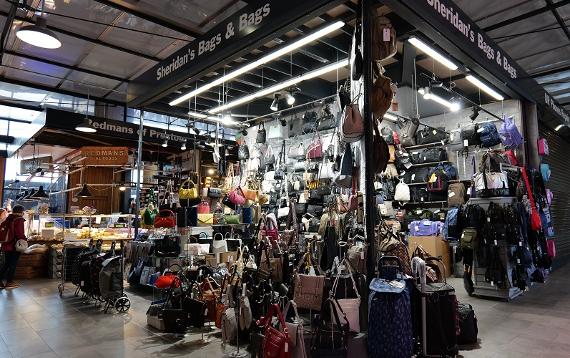 Sheridan's bags and bags stall