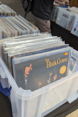 Preston Records - box of records
