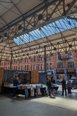 Preston Records stall