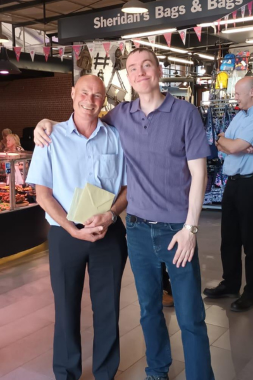 Steve Roberts leaving, with Valard