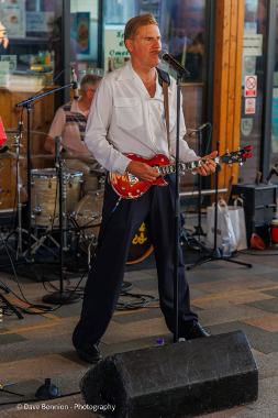 Ian Clarkson of The Jive Aces