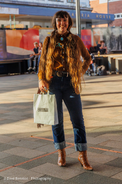 Winner of the best dressed competition