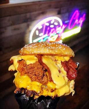 Tipsy Chef Chicken Burger