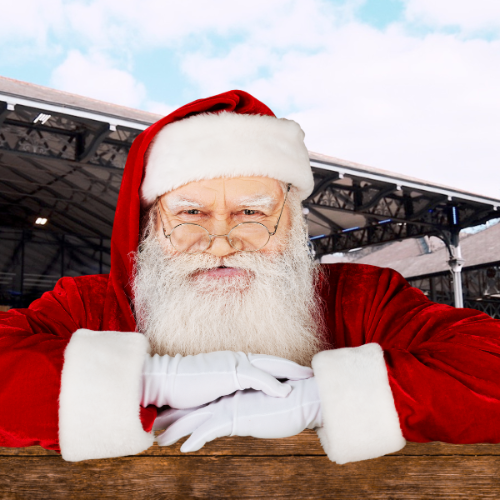 Santa at Preston Markets