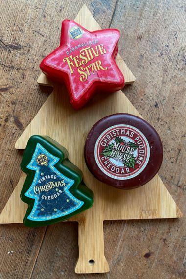 Christmas cheeses at Pickles of Preston