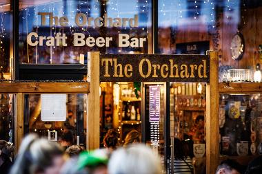 The Orchard Craft Beer Bar entrance