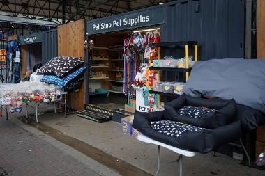 Pet Stop Pet Supplies stall