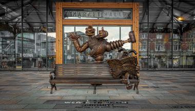 Wallace and Gromit statue
